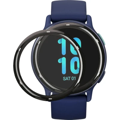 Afbeelding van kwmobile Beschermfolie geschikt voor Garmin vivoactive 5 / active Schermbeschermer 2 x screenprotector smartwatch anti kras