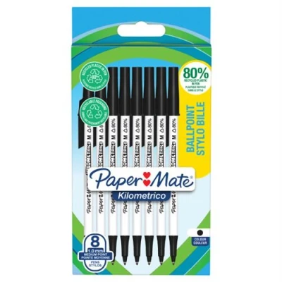 Image de Lot de 8 Stylos à bille Paper Mate Kilometrico