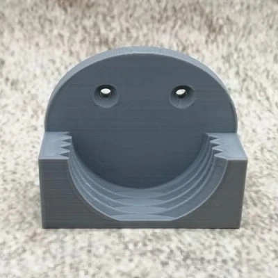 Afbeelding van ULEIVA Support mural Gris compatible avec volant Thrustmaster Pièce de rechange Wallmount Quick Release