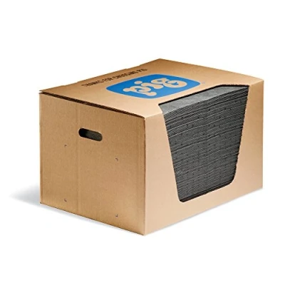 Afbeelding van New PIG MAT135 universele matten, 83,6 l, 51 cm lang x 38 cm, 200 stuks, grijs