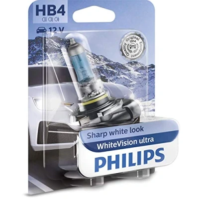 Image de Philips automotive lighting WhiteVision ultra HB4 lampe pour éclairage avant, blister de 1 Blanc