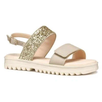 Afbeelding van Geox Coralie Sandalen voor kinderen, Maat: 38, Beige/platinum Pu
