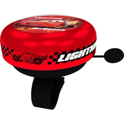 Image de Disney sonnette de vélo Garçons voitures 55 mm acier rouge/noir