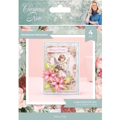 Afbeelding van Sara Signature Christmas Rose Snijmal Poinsettia