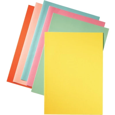 Afbeelding van Esselte dossiermap geel, papier van 80 g/m², pak 250 stuks