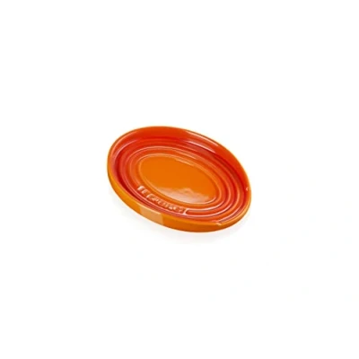 Image de LeCreuset Porte cuillère ovale Rouge cerise 15cm