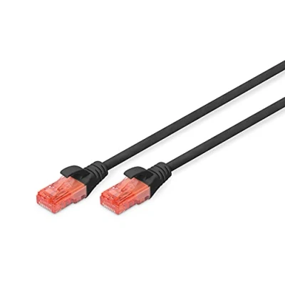 Image de DIGITUS Professional cordon de raccordement 10 m noir