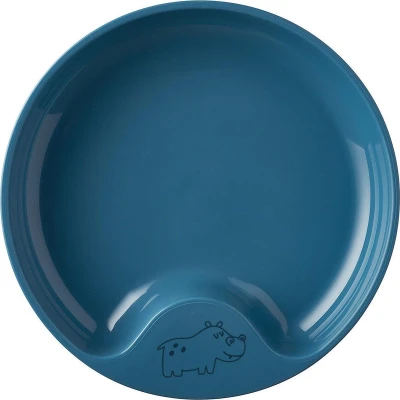 Afbeelding van Oefenbord Mepal deep blue Serie Mio Nijlpaard antislip 0%Bpa