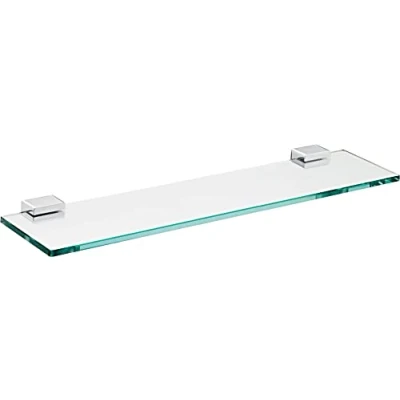 Afbeelding van Emco System 2 planchet met kristallen glaslaat (chroom)