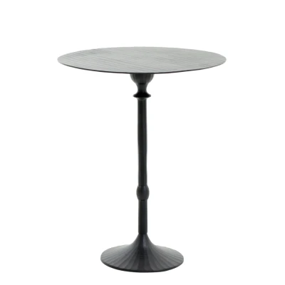 Afbeelding van Light &amp; Living Bijzettafel JANNA Ø50x60cm Zwart