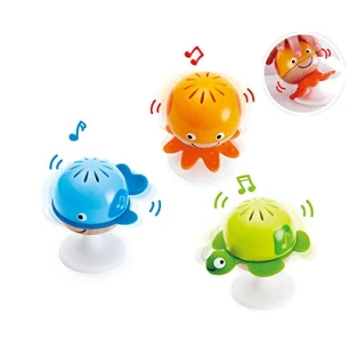 Afbeelding van Hape Rammelaars Dieren met Zuignap, 3st.