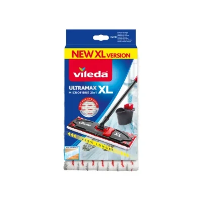 Afbeelding van Vileda UltraMax Power 2in1 XL Vervanging Wit Rood