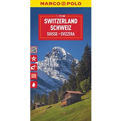 Afbeelding van Marco Polo Wegenkaart Zwitserland