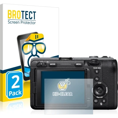 Afbeelding van BROTECT Screenprotector voor Sony Alpha FX30 Cinema Line Folie Beschermfolie transparant (2 Stuks)