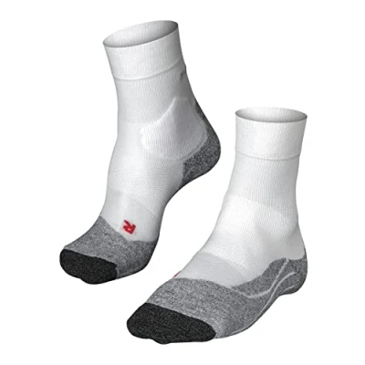 Afbeelding van FALKE RU3 Hardloopsokken anti blaren, maximale padding functioneel garen sportsokken dames wit Maat 35 36