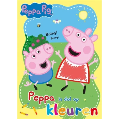 Image de Peppa is dol op kleuren