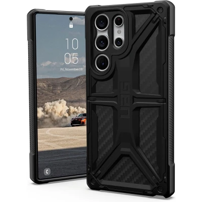 Afbeelding van Urban Armor Gear Pathfinder Outdoor telefoonhoes Samsung Galaxy S23 Ultra Zwart Inductieve lading, Stootbestendig