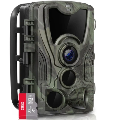 Afbeelding van Strex Wildcamera met Nachtzicht 36MP 4K ULTRA HD Waterdicht Incl. 32 GB SD Wild Camera
