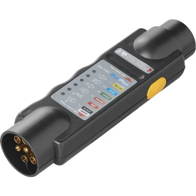Afbeelding van Pro Plus Stekkertester Geschikt voor 7 Polige Stekkers en Stekkerdozen 12 Volt blister
