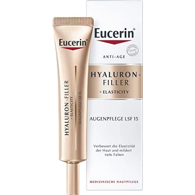 Afbeelding van Eucerin Hyaluron Filler + Elasticity Contorno Occhi Anti Age SPF15, 15 ml