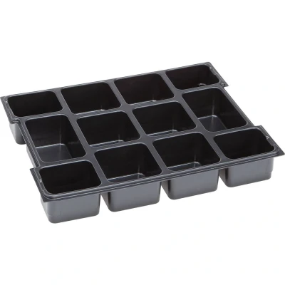 Afbeelding van BS Systems inzetstuk voor kleine onderdelen 12 bakjes LB 102 ( 1000010126 )