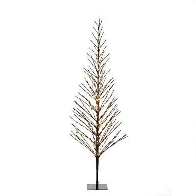 Afbeelding van Konstsmide Party Kerstverlichting LED Dennenboom 85 X 210 Cm IP44 Zwart