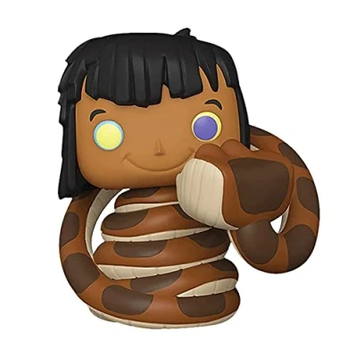 Afbeelding van Funko POP! Disney Jungle Book Mowgli with Kaa EXCL