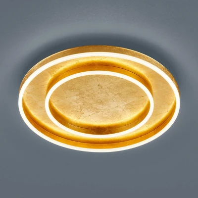 Afbeelding van Helestra Sona LED plafondlamp dimbaar Ø60cm goud