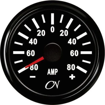 Afbeelding van Amperemeter analoog, Zwart, 8 32 V