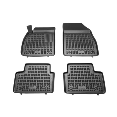 Afbeelding van REZAW PLAST 200506 Vloermatset Rubber voor en achter 4 Zwart Op maat gemaakt OPEL: Insignia A Sports Tourer