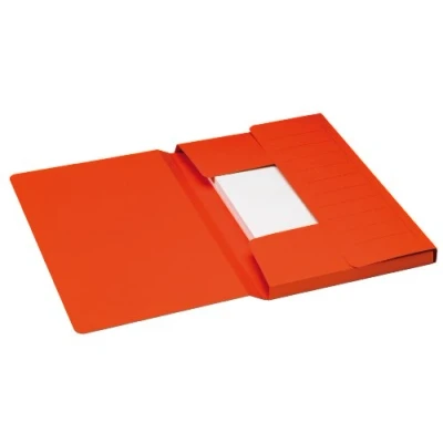 Afbeelding van Dossiermap Secolor Mammoet folio 3 kleppen 270gr rood