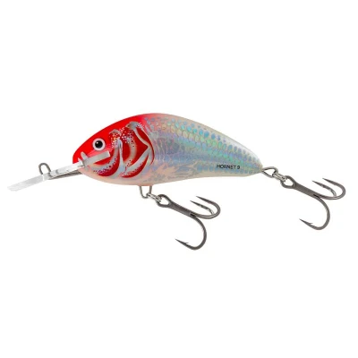Image de Salmo Hornet 9cm Floating Holo Red Head Poisson nageurs