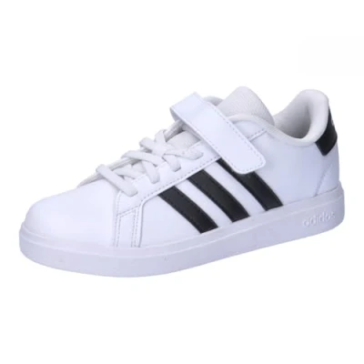 Afbeelding van adidas Grand Court 2.0 schoenen Children uniseks kinderen, Cloud Wit/Core Zwart/Cloud Wit
