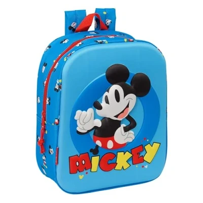 Afbeelding van Schoolrugzak Mickey Mouse Clubhouse Blauw 22 x 27 10 cm 3D