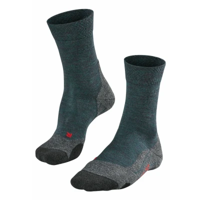 Afbeelding van Falke TK2 Explore Melange Trekking Functional Mediumcushioned Sportsokken, Heren, Maat: 39/41, Scarab