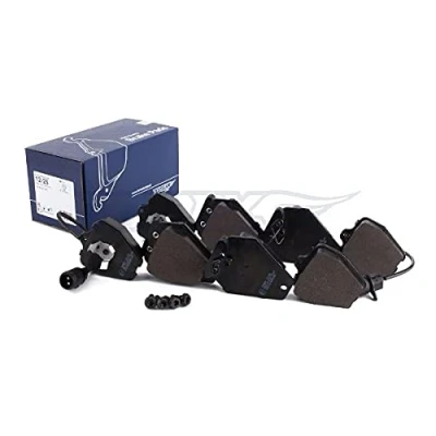 Afbeelding van TOMEX brakes TX 12 26 Remblokkenset Vooras Met slijtage waarschuwingscontact remzadelschroef balansgewichten AUDI: A6 C4 Avant, 100 Saloon