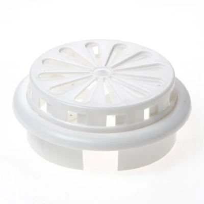 Afbeelding van Weckx Ventilatierooster verstelbaar afsluitbaar kunststof wit 100 150mm