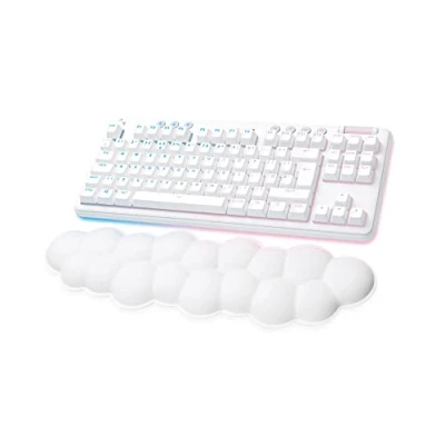 Image de Logitech G G715 Clavier sans clé backlit Bluetooth LIGHTSPEED QWERTZ Allemand commutateur : Tactile blanc