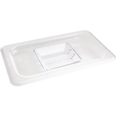 Afbeelding van Vogue polycarbonaat deksel transparant GN 1/4