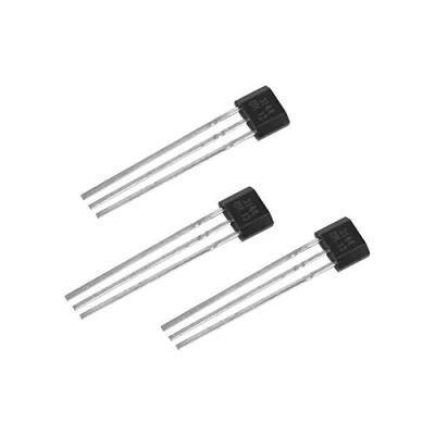 Afbeelding van Hall Effect sensorschakelaars, 10 stuks A3144 3144E OH3144E Sensor Schakelaars TO 92UA 3 pins SIP Set