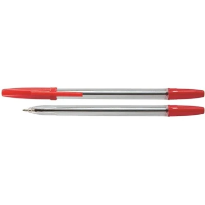 Afbeelding van OFFICE products balpen 7,0 mm, rood 50 stuks