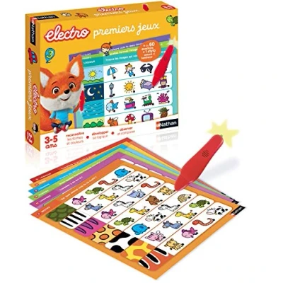 Afbeelding van Nathan Electro Animaux elektronisch educatief spel voor kinderen van 3 tot 5 jaar, 31619