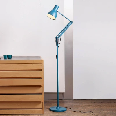 Afbeelding van Anglepoise Type 75 vloerlamp Margaret Howell blauw