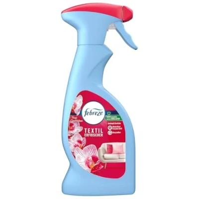 Afbeelding van Lenor Febreze Textielverfrisser Spray Thai Orchid 1x 375ml Verwijdert nare geuren