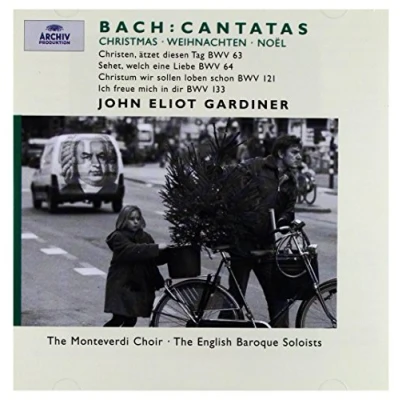 Afbeelding van Bach: Cantatas for Christmas / Gardiner, Monteverdi Choir et al