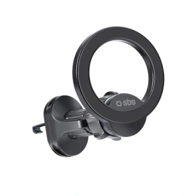 Image de Sbs Support Smartphone Pour Voiture Magsafe Vent Noir (tesupmagring)