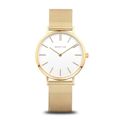 Image de BERING Femmes Analogique Quartz Classic Collection Montre avec Bracelet en Acier Inoxydable &amp; Verre Saphir 14134 331