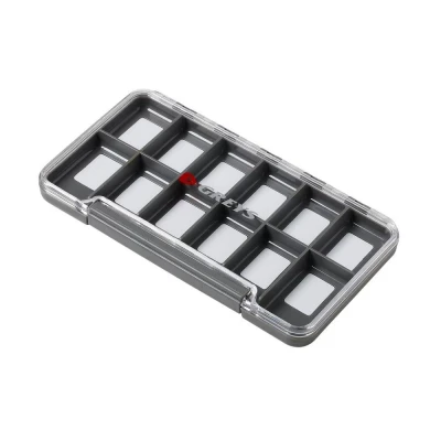 Afbeelding van Greys Slim Waterproof Fly Box 12 Compartimenten Tacklebox