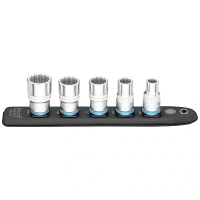Afbeelding van Hazet 900Z SR/5 Dop (twaalfkant) Houderstrip 5 delig Vierkant, 1/2 (12.5 mm)
