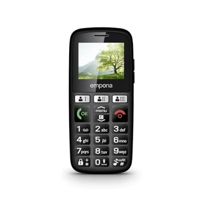 Afbeelding van emporiaHAPPY E30 Functionele telefoon RAM 32 MB / intern geheugen 64 lcd scherm 128 x 160 pixels